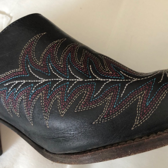 Leather Cowboy mules - Picture 4 of 4